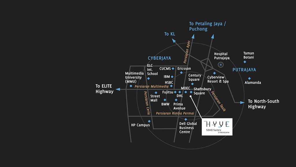 10Am-6Pm, Same Day Check In And Check Out, Work From Home, The Hyve-Cyberjaya, Private Studio By Flexihome-My Екстериор снимка